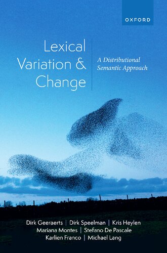 Lexical Variation and Change: A Distributional Semantic Approach (PDF/EPUB Version)
