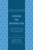 Looking for Information: Examining Research on How People Engage with Information (PDF/EPUB Version)
