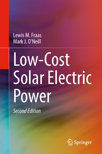 Low-Cost Solar Electric Power (PDF/EPUB Version)
