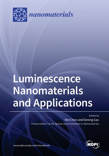 Luminescence Nanomaterials and Applications (PDF/EPUB Version)
