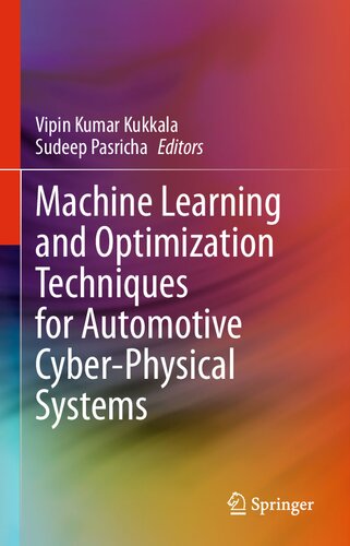 Machine Learning and Optimization Techniques for Automotive Cyber-Physical Systems (PDF/EPUB Version)
