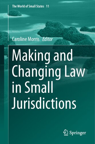 Making and Changing Law in Small Jurisdictions (The World of Small States, 11) (PDF/EPUB Version)