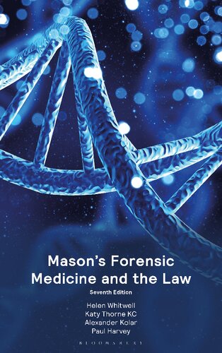 Mason’s Forensic Medicine and the Law (PDF/EPUB Version)
