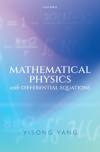 Mathematical Physics with Differential Equations (PDF/EPUB Version)
