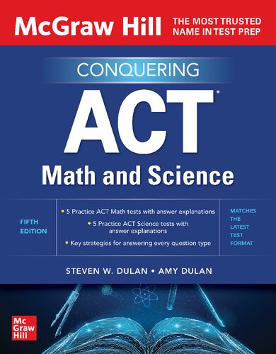 McGraw Hill Conquering ACT Math and Science (PDF/EPUB Version)
