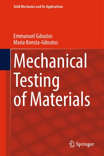 Mechanical Testing of Materials (PDF/EPUB Version)