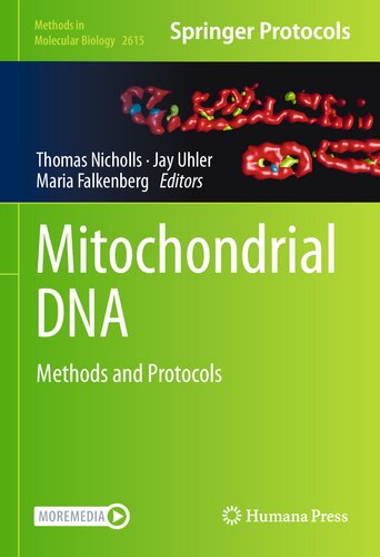 Mitochondrial DNA: Methods and Protocols (PDF/EPUB Version)
