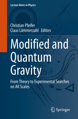 Modified and Quantum Gravity : From Theory to Experimental Searches on All Scales (PDF/EPUB Version)
