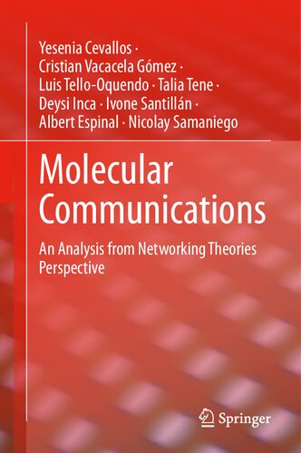 Molecular Communications: An Analysis from Networking Theories Perspective (PDF/EPUB Version)
