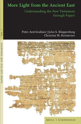 More Light from the Ancient East: Understanding the New Testament Through Papyri (PDF/EPUB Version)
