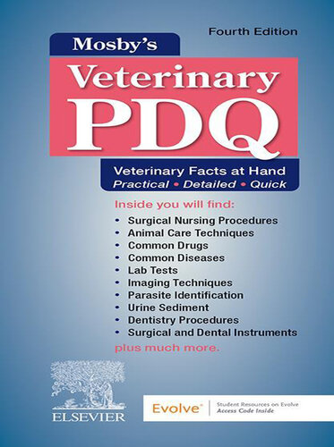 Mosby's Veterinary PDQ (PDF/EPUB Version)
