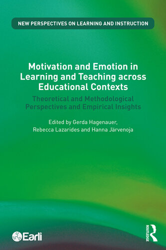 Motivation and Emotion in Learning and Teaching Across Educational Contexts (PDF/EPUB Version)
