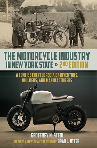 Motorcycle Industry New York State Sechb: Motorcycle Industry in New York State, Second Edition (PDF/EPUB Version)
