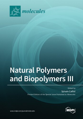 Natural Polymers and Biopolymers III (PDF/EPUB Version)
