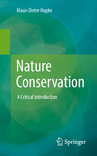 Nature Conservation: A Critical Introduction (PDF/EPUB Version)
