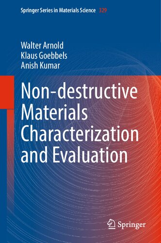 Non-destructive Materials Characterization and Evaluation (PDF/EPUB Version)
