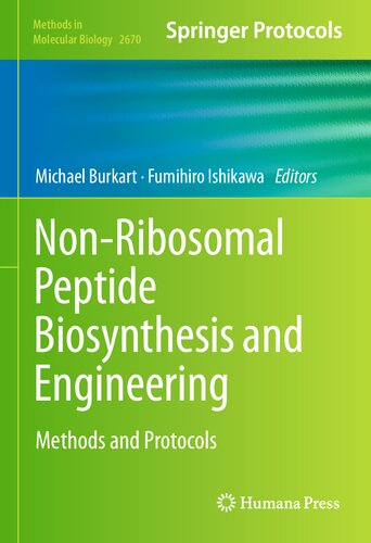 Non-Ribosomal Peptide Biosynthesis and Engineering: Methods and Protocols (Methods in Molecular Biology, 2670) (PDF/EPUB Version)
