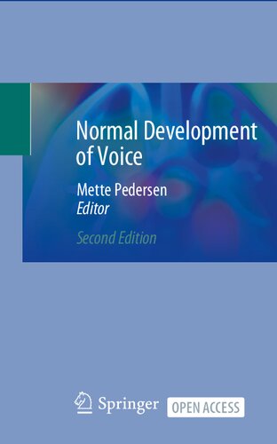 Normal Development of Voice (PDF/EPUB Version)
