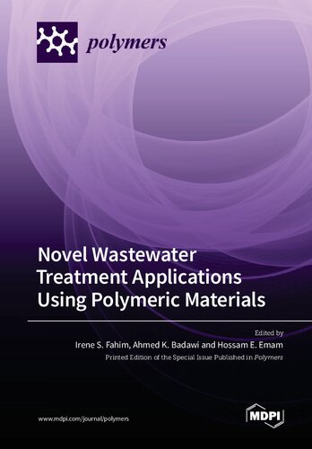 Novel Wastewater Treatment Applications Using Polymeric Materials (PDF/EPUB Version)
