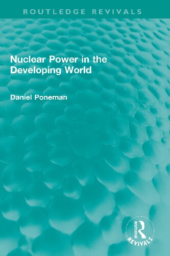 Nuclear Power in the Developing World (PDF/EPUB Version)
