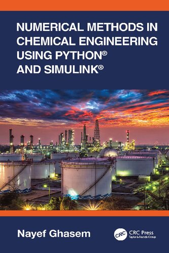 Numerical Methods in Chemical Engineering Using Python® and Simulink® (PDF/EPUB Version)
