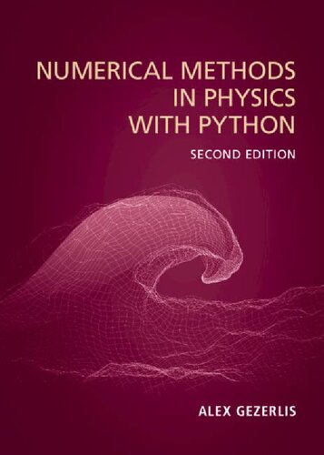 Numerical Methods in Physics with Python (2nd Edition) (PDF/EPUB Version)
