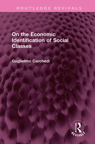 On the Economic Identification of Social Classes (PDF/EPUB Version)
