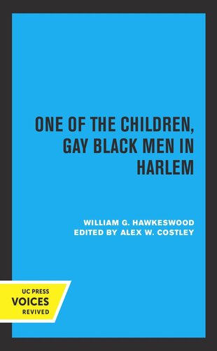 One of the Children: Gay Black Men in Harlem (PDF/EPUB Version)
