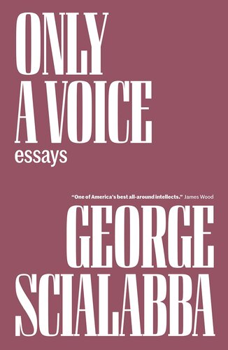 Only a Voice: Essays (PDF/EPUB Version)
