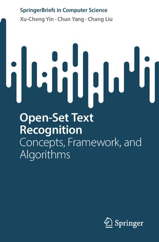Open-Set Text Recognition: Concepts, Framework, and Algorithms (PDF/EPUB Version)
