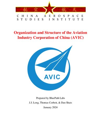 Organization of the Aviation Industry Corporation of China (AVIC) (PDF/EPUB Version)