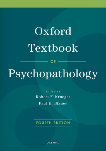 Oxford Textbook of Psychopathology (Oxford Library of Psychology) (PDF/EPUB Version)
