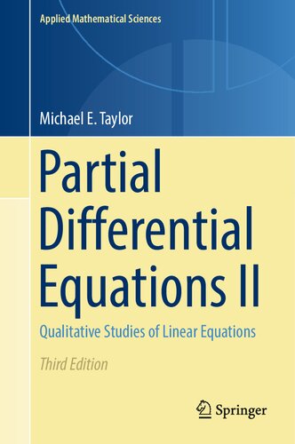 Partial Differential Equations II - Qualitative Studies of Linear Equations (PDF/EPUB Version)
