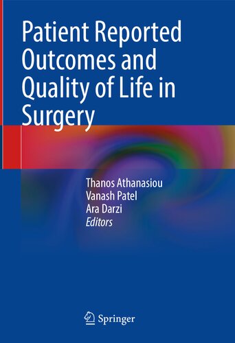 Patient Reported Outcomes and Quality of Life in Surgery (PDF/EPUB Version)
