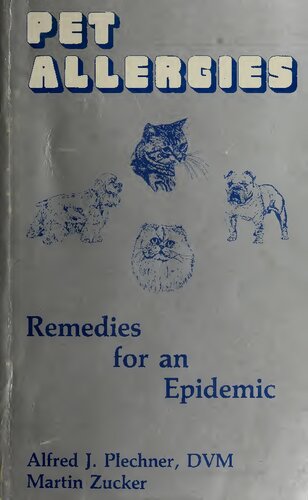 Pet Allergies : Remedies for an epidemic ( Orthomolecular Medicine ) (PDF/EPUB Version)
