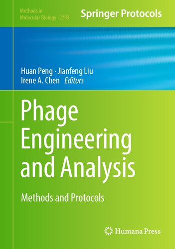 Phage Engineering and Analysis: Methods and Protocols (Methods in Molecular Biology, 2793) (PDF/EPUB Version)