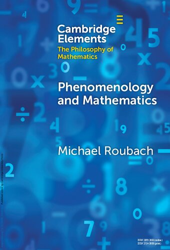 Phenomenology and Mathematics (PDF/EPUB Version)
