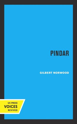 Pindar (PDF/EPUB Version)
