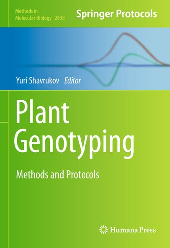Plant Genotyping: Methods and Protocols (PDF/EPUB Version)
