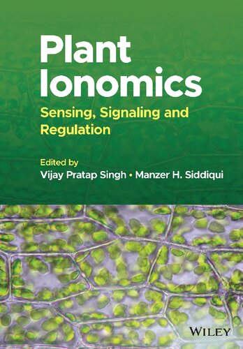 Plant Ionomics: Sensing, Signaling and Regulation (PDF/EPUB Version)
