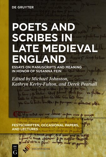 Poets and Scribes in Late Medieval England (PDF/EPUB Version)
