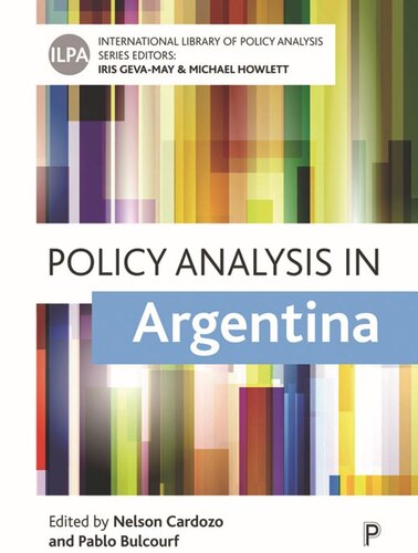 Policy Analysis in Argentina (PDF/EPUB Version)
