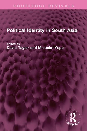 Political Identity in South Asia (PDF/EPUB Version)