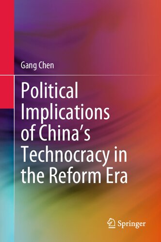 Political Implications of China's Technocracy in the Reform Era (PDF/EPUB Version)
