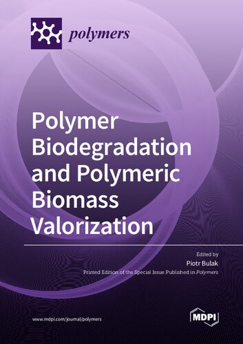 Polymer Biodegradation and Polymeric Biomass Valorization (PDF/EPUB Version)
