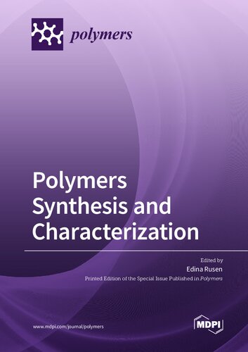 Polymers Synthesis and Characterization (PDF/EPUB Version)
