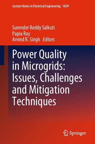 Power Quality in Microgrids: Issues, Challenges and Mitigation Techniques (PDF/EPUB Version)
