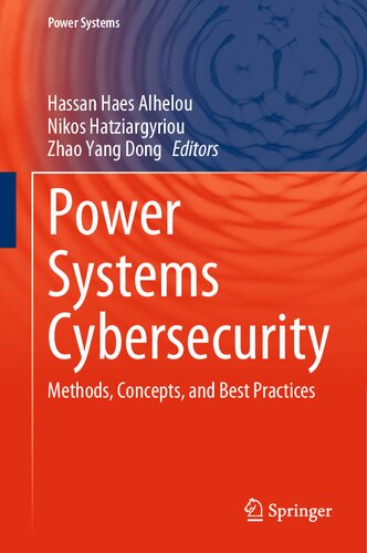 Power Systems Cybersecurity: Methods, Concepts, and Best Practices (PDF/EPUB Version)
