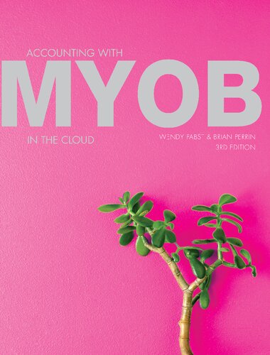 PP1274 MYOB Accounting with MYOB AccountRight Plus (PDF/EPUB Version)
