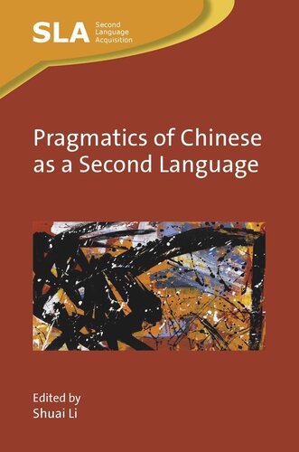 Pragmatics of Chinese as a Second Language (PDF/EPUB Version)
